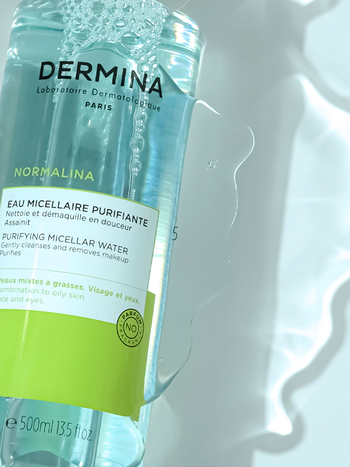 EAU MICELLAIRE PURIFIANTE - 500ml Laboratoire Dermatologique Dermina EAU MICELLAIRE PURIFIANTE - 500ml Laboratoire Dermatologique Dermina